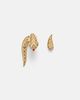 Yvonne Leon Yvonne LÃ©on Python 9kt gold earrings with diamonds and spinels - 1