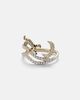 Yvonne Leon Yvonne LÃ©on RÃªves ÃtoilÃ©s 9kt gold and enamel ring with diamonds - 1