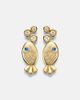 Yvonne Leon Yvonne LÃ©on Sous L'eau 9kt gold earrings with diamonds and sapphires - 1