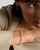 Yvonne Leon Yvonne LÃ©on We Love You 9kt gold chain bracelet with diamonds - 2