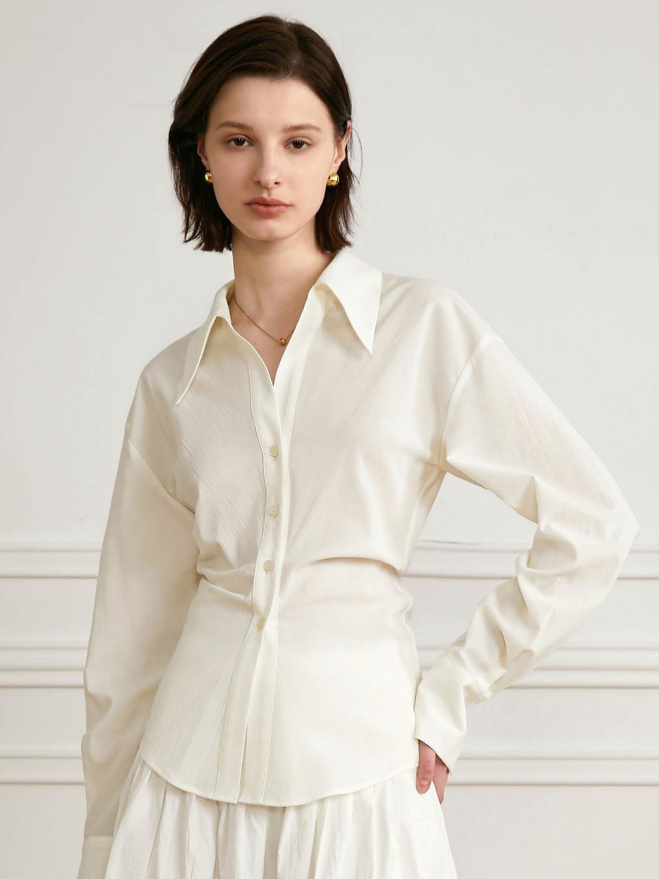 yyiam Slim Summer See Through Shirt
