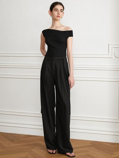 yyiam Smoking Black Pants