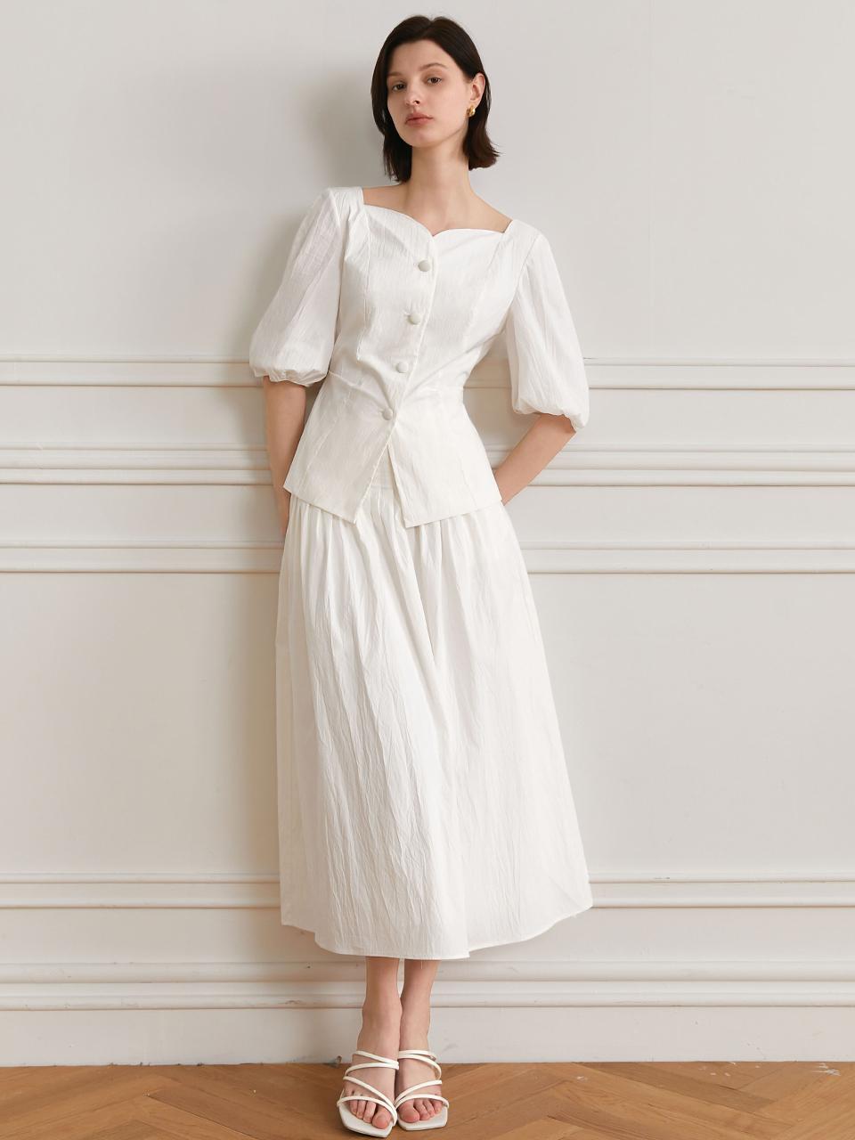 yyiam YY Casual Summer Draped Skirt