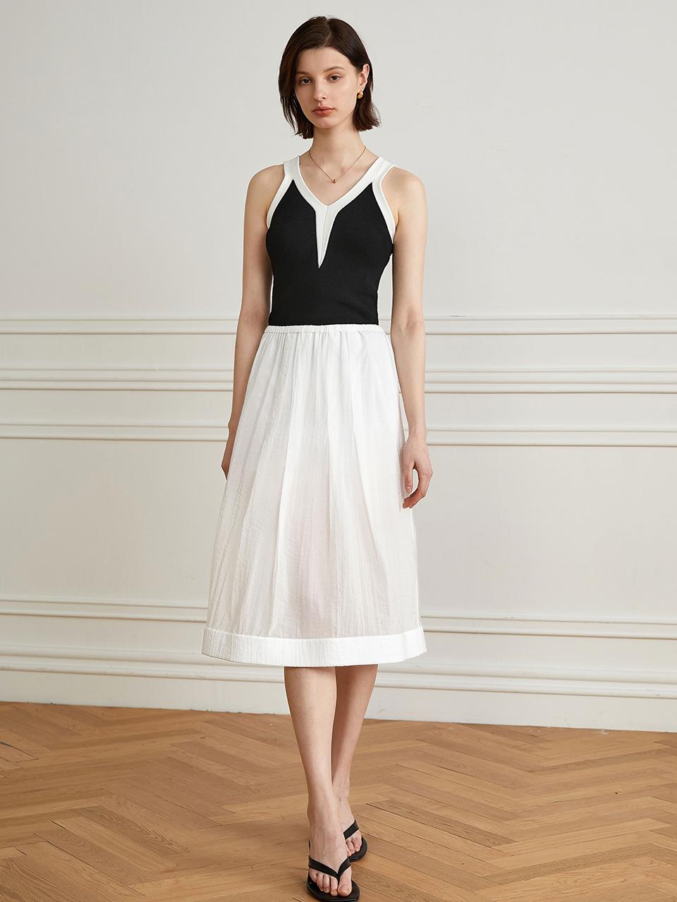 yyiam YY High Waist A-Line Skirt