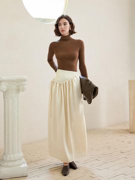 yyiam YY_Waist string long skirt_2color