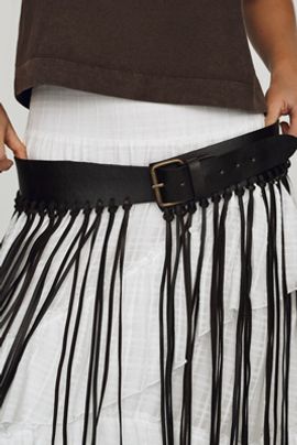 Z & L Europe Cheyenne Fringe Waist Belt