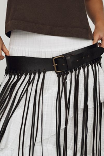 Z & L Europe Cheyenne Fringe Waist Belt