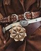 Z & L Europe Rodeo Studded Waist or Hip Belt - 4