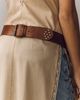 Z & L Europe Z & L Rogue Studded Leather Double-Pocket Belt - 3