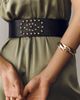 Z & L Gloriosa Studded Leather Belt - 4