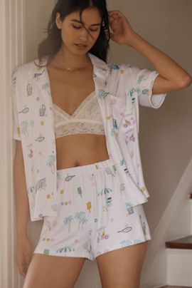 Z Supply Court Sports Pajama Shorts