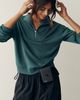 Z Supply Gate Check Quarter-Zip Sweater - 1