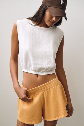 Z Supply Linen Blend Merit Top