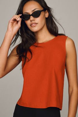 Z Supply Sloane Linen Tank Top