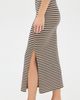 Z Supply Z Supply Ainslie Striped Skirt Putty - 4