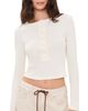Z Supply Z Supply All In Henley Top Sandstone - 1