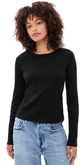 Z Supply Z Supply Arlet Mini Thermal Top Black
