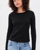 Z Supply Z Supply Arlet Mini Thermal Top Black - 2