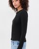 Z Supply Z Supply Arlet Mini Thermal Top Black - 4