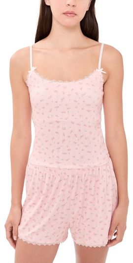 Z Supply Z Supply Better Off Ditsy Tank Rosewater