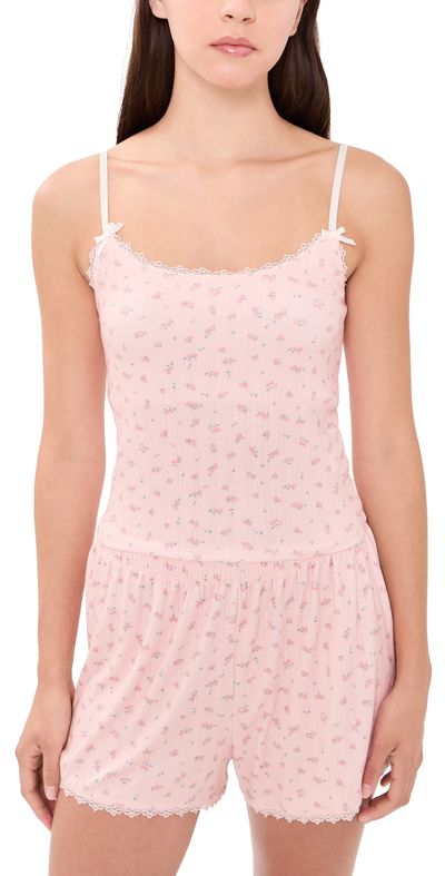 Z Supply Z Supply Better Off Ditsy Tank Rosewater