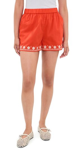 Z Supply Z Supply Cast of Waves Shorts Lychee