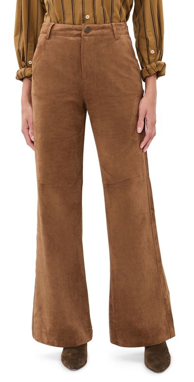 Z Supply Z Supply Cecile Pants Saddle Suede