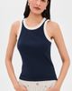 Z Supply Z Supply Clarke Rib Tank Eclipse - 2