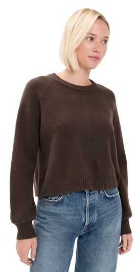 Z Supply Z Supply Coming Up Sweater Dark Chocolate