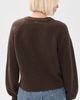 Z Supply Z Supply Coming Up Sweater Dark Chocolate - 3