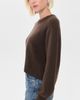 Z Supply Z Supply Coming Up Sweater Dark Chocolate - 4