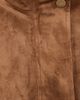 Z Supply Z Supply Corin Faux Suede Bubble Hem Jacket Saddle Suede - 6
