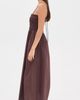 Z Supply Z Supply Cornelia Poplin Midi Dress Chocolate Cherry - 4