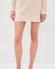 Z Supply Z Supply Cressa Crochet Mini Skirt Natural - 2