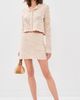 Z Supply Z Supply Cressa Crochet Mini Skirt Natural - 5