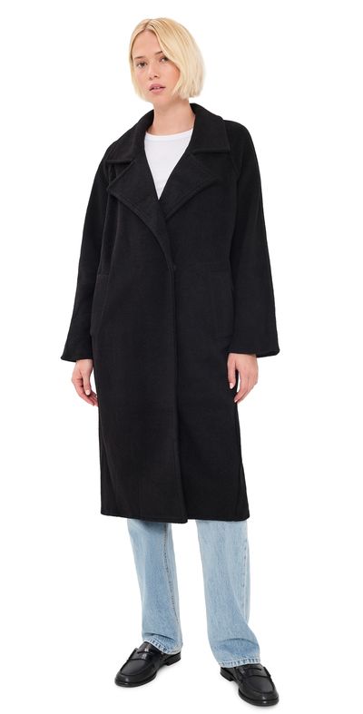 Z Supply Z Supply Crosby Cocoon Coat Black