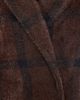 Z Supply Z Supply Crosby Plaid Cocoon Coat Dark Chocolate - 6