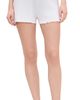 Z Supply Z Supply Dawn Smocked Rib Shorts White - 1