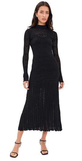 Z Supply Z Supply Dorris Midi Dress Black