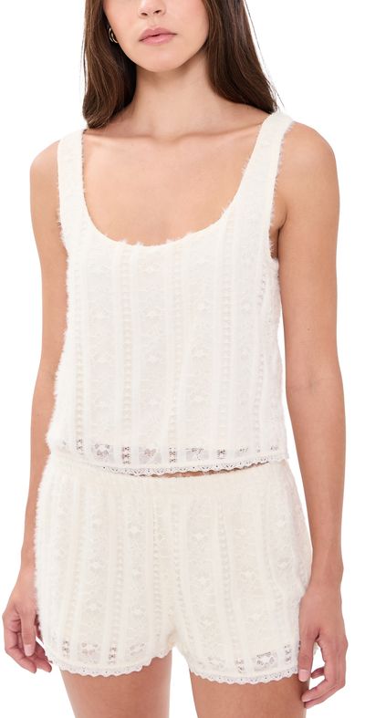 Z Supply Z Supply Ella Lace Tank Sandstone