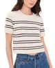 Z Supply Z Supply Gatewood Stripe Sweater Light Oatmeal Heather - 1