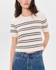 Z Supply Z Supply Gatewood Stripe Sweater Light Oatmeal Heather - 2