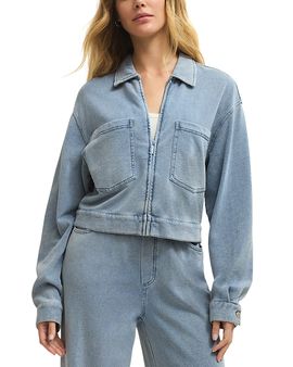Z Supply Z Supply Heritage Knit Denim Jacket