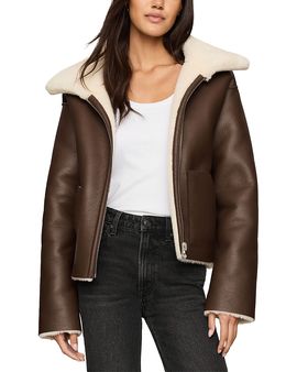 Z Supply Z Supply Jensen Faux Leather Reversible Jacket