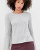 Z Supply Z Supply Junie Long Sleeve Tee Heather Grey - 2