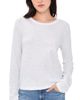 Z Supply Z Supply Junie Long Sleeve Tee White - 1