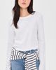 Z Supply Z Supply Junie Long Sleeve Tee White - 2