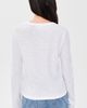 Z Supply Z Supply Junie Long Sleeve Tee White - 3