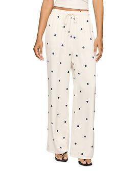 Z Supply Z Supply Lara Dot Drawstring Waist Pants