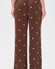 Z Supply Z Supply Lara Dot Pants Chocolate Cherry - 3
